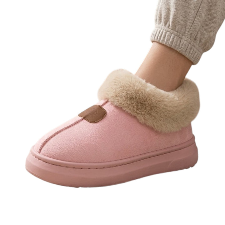 Chaussons Montants Femme – Doublure Fourrée et Chaleur Hiver Podoways 36 Pink