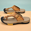 Charger l'image dans la visionneuse de la galerie, Chaussons claquettes homme Podoways 38 Chocolate
