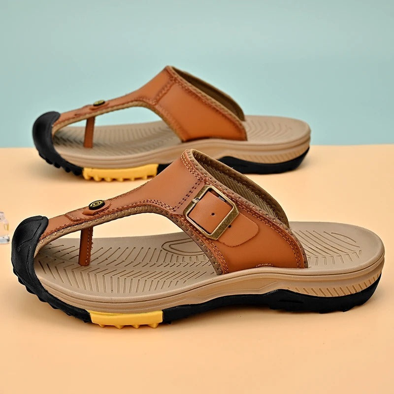 Chaussons claquettes homme Podoways 38 Sienna