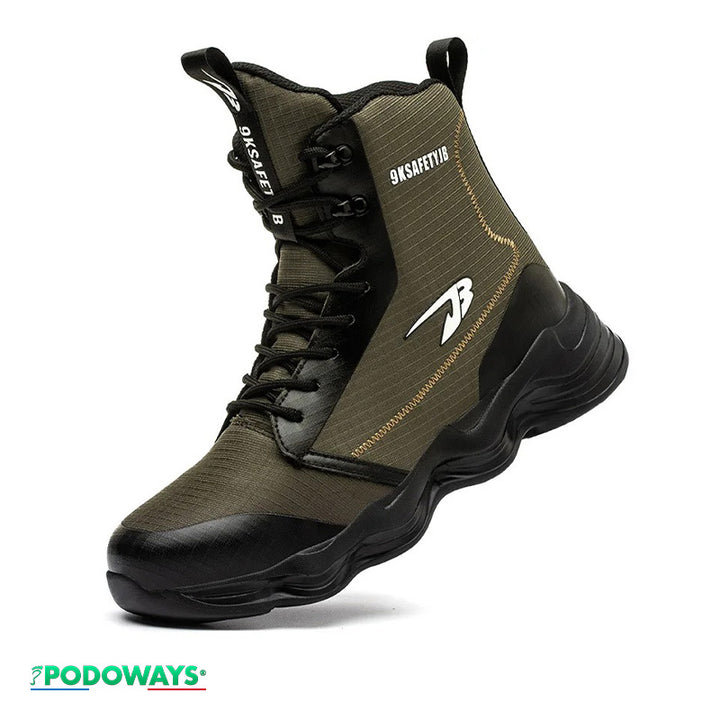 chaussure de sécurité orthopédique homme Chaussures Orthopédiques PODOWAYS 36 Olive 