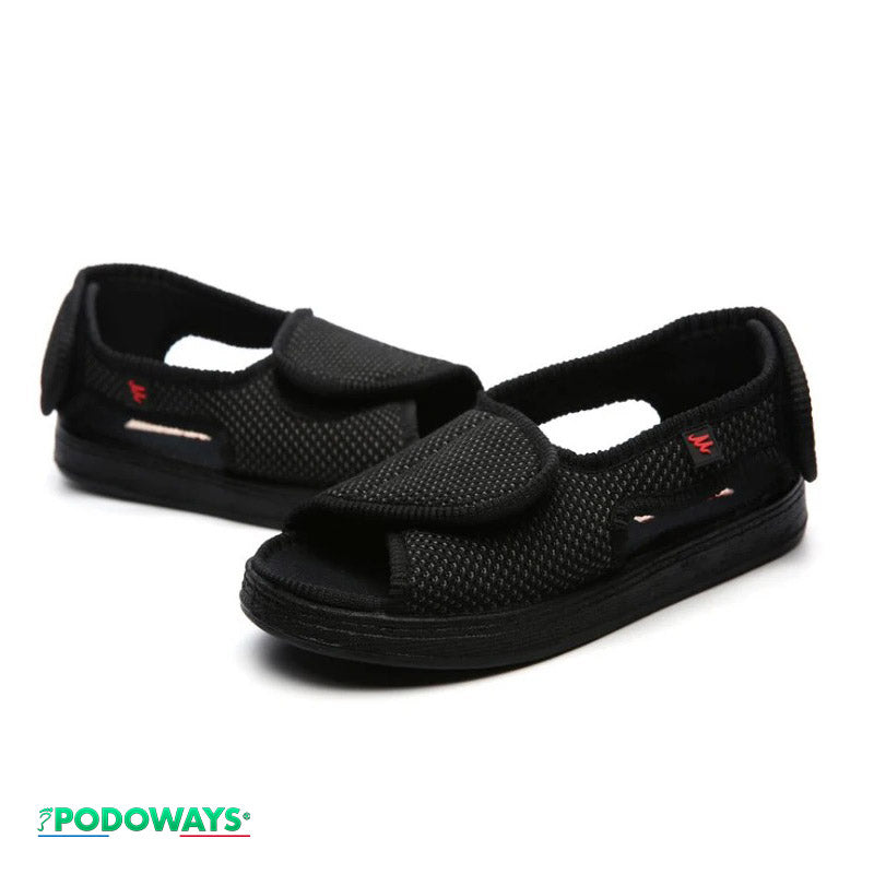 Chaussure orthopédique Homme pour diabétique Chaussures Orthopédiques PODOWAYS 36 Black