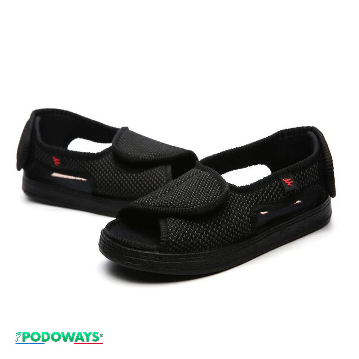 Chaussure orthopédique Homme pour diabétique Chaussures Orthopédiques PODOWAYS 36 Black