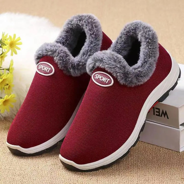 chaussure femme pour l'hiver  Podoways 36 Red 
