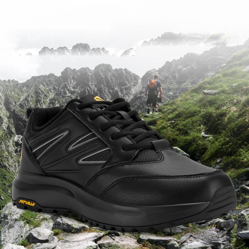 Chaussures de randonnée grande largeur pour homme Podoways