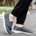 Charger l'image dans la visionneuse de la galerie, Chaussures pour homme diabétique avec ouverture facile Podoways
