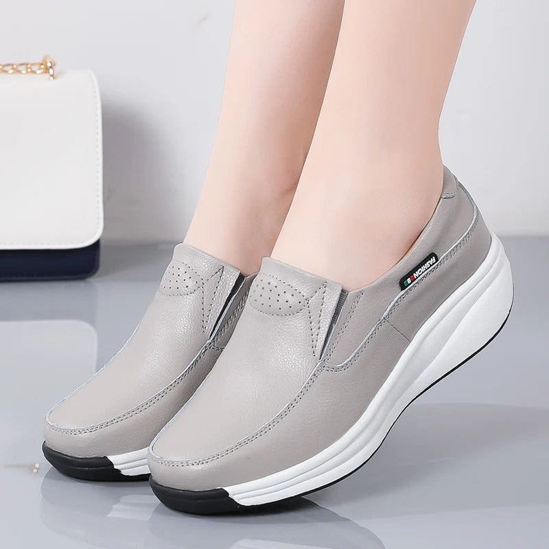 chaussure confort femme simili cuir Chaussures Orthopédiques Podoways