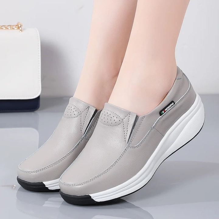 chaussure confort femme simili cuir Chaussures Orthopédiques Podoways