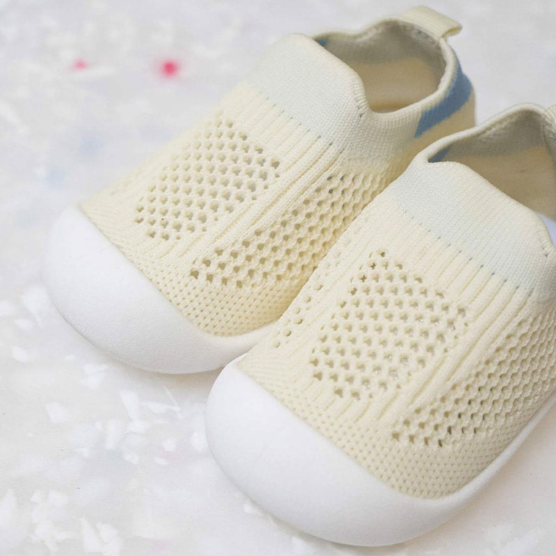 chaussures légères d'été bébé - Jaune Mimosa