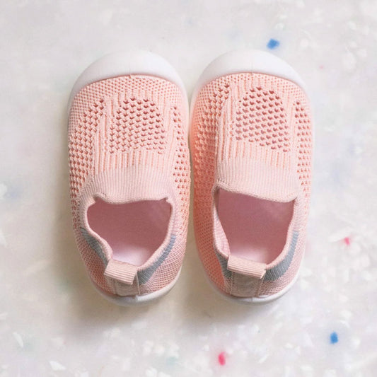 chaussures légères d'été bébé - Rose Misty