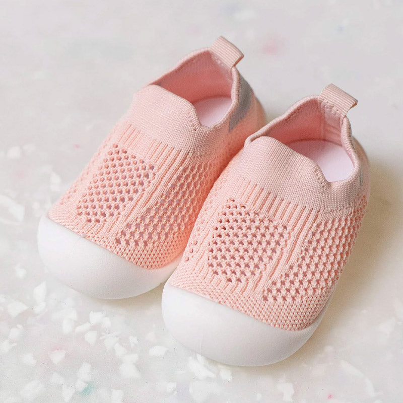 chaussures légères d'été bébé - Rose Misty