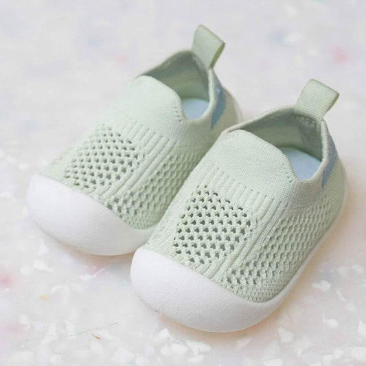 chaussures légères d'été bébé - Vert Pomme