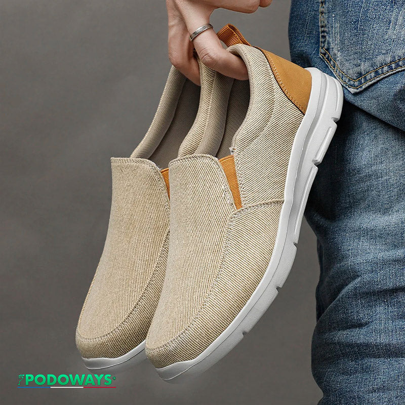 Chaussures orthopédiques pour les pieds larges Chaussures Orthopédiques PODOWAYS 36 Wheat 