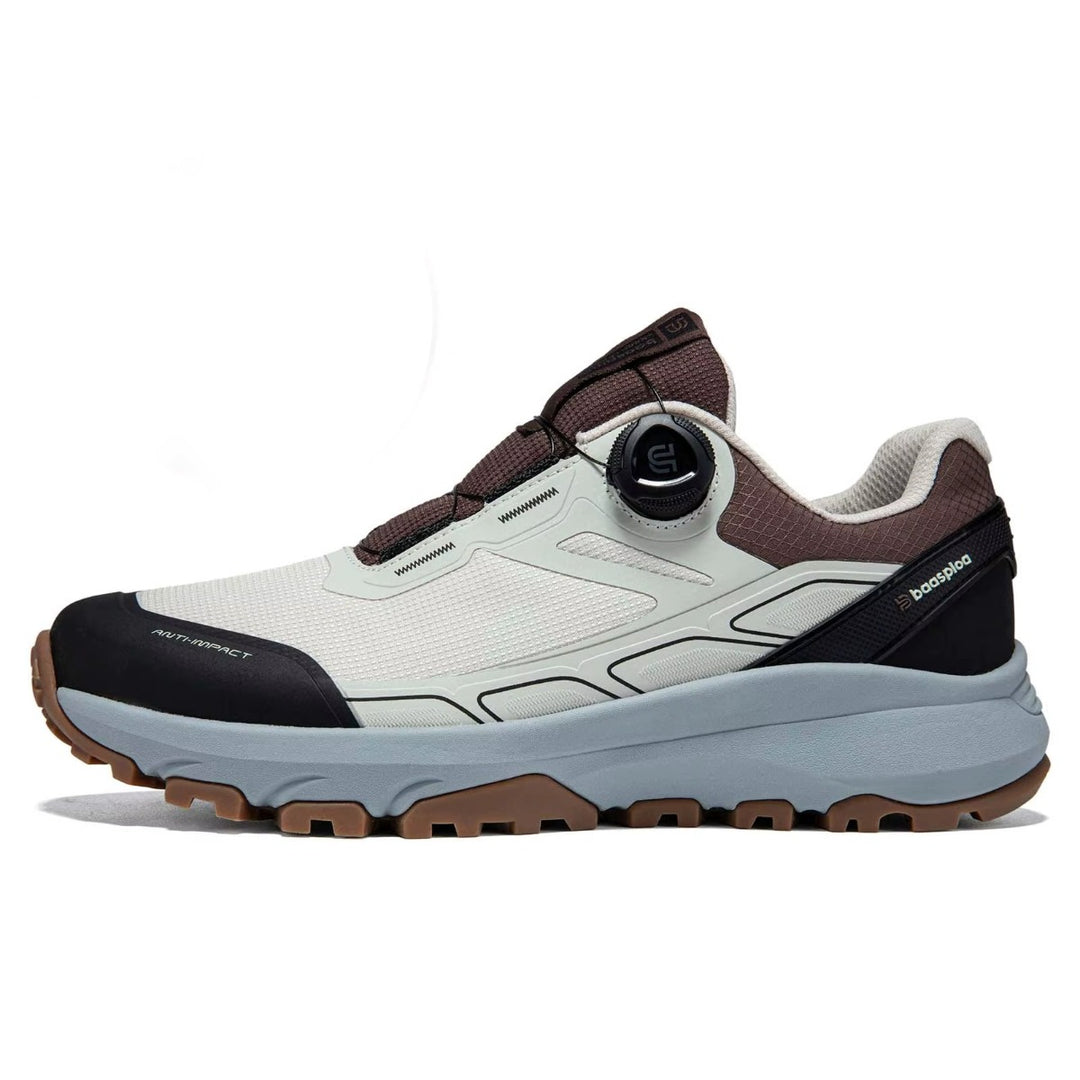 Chaussures de Trekking Homme – Amortissantes, Résistantes et Antidérapantes Podoways 41 Blanc