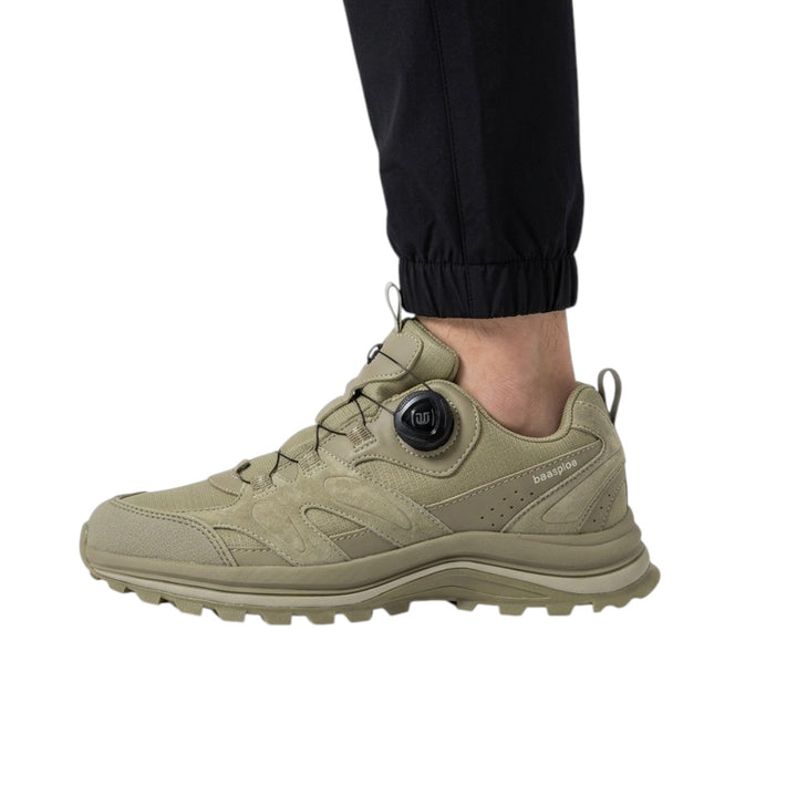 Chaussures de Trekking Homme – Amortissantes, Résistantes et Antidérapantes Podoways 41 DarkKhaki