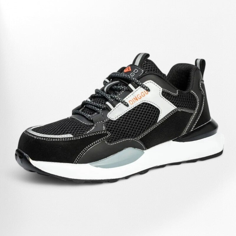 Sneakers de sécurité confortables Podoways 38 Black