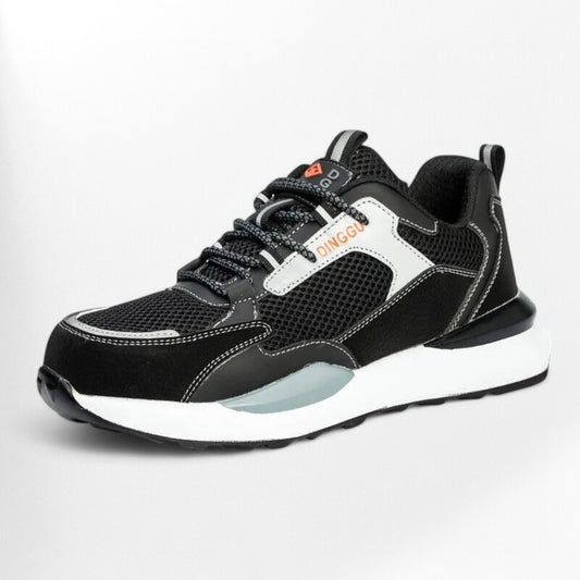 Sneakers de sécurité confortables Podoways 38 Black