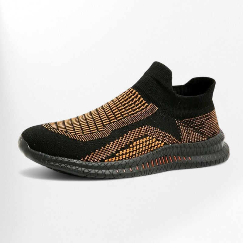 Sneakers de ville confortables pour homme Podoways 37 Orange