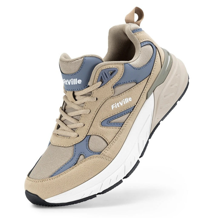 Chaussures pour seniors adaptées aux pieds gonflés Podoways 41 Wheat