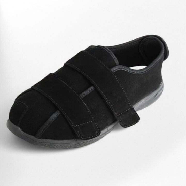 Chaussures orthopédiques à scratch pour la maison Podoways 35 Black