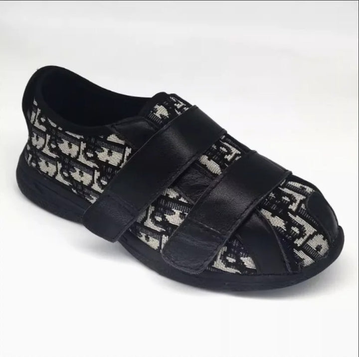 Chaussures orthopédiques à scratch pour la maison Podoways 35 DimGray