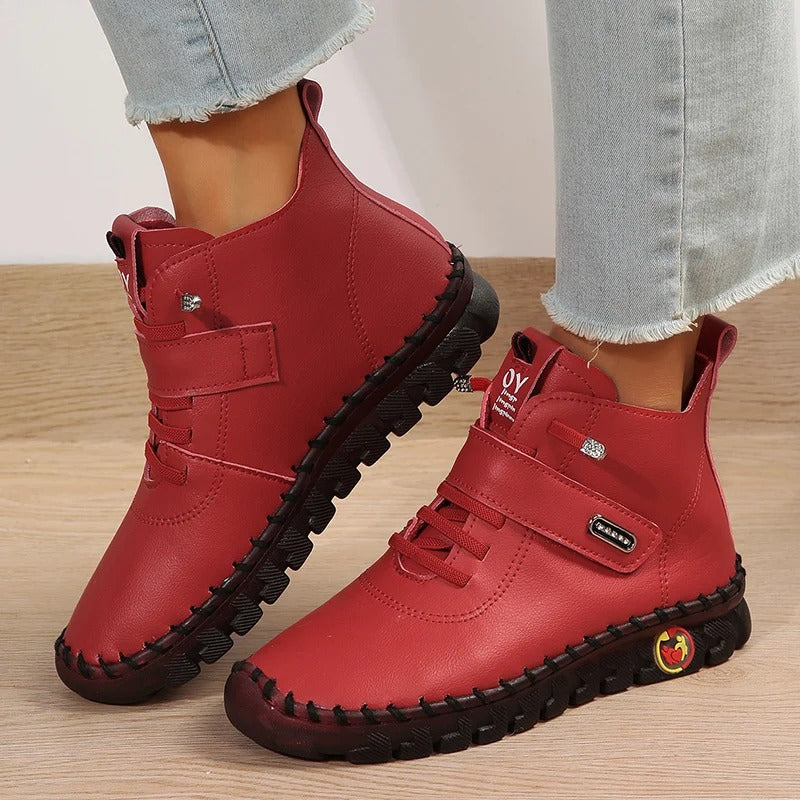 chaussures pour les femmes aux pieds sensibles - spécial liquidation Podoways 39 Red