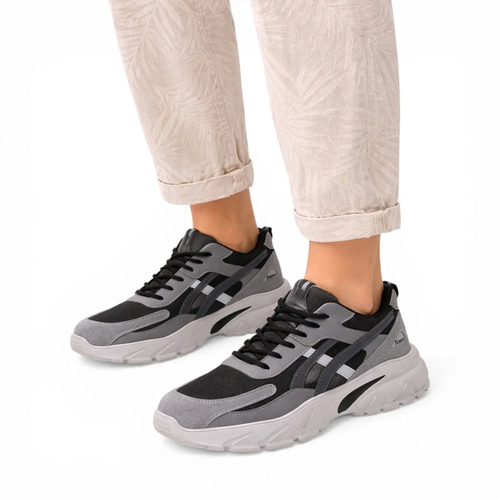 Chaussures De Marche Orthopédiques JYYYOU – Soutien De La Voûte Plantaire, Lacets, Talons Plats, Beige 37
