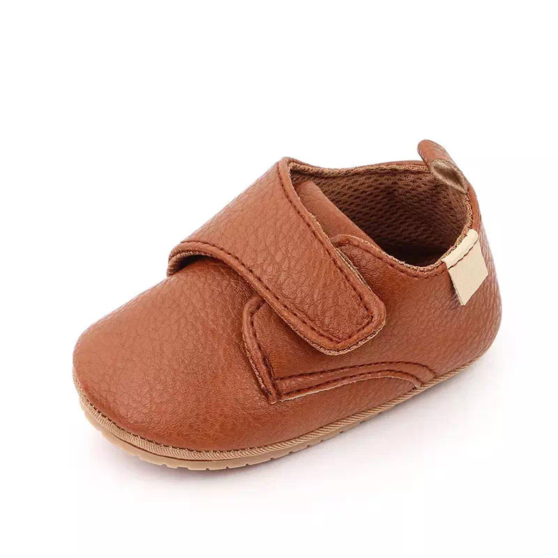 Chaussures bébés en cuir pour garcons  Podoways 6 à 9mois Chocolate 