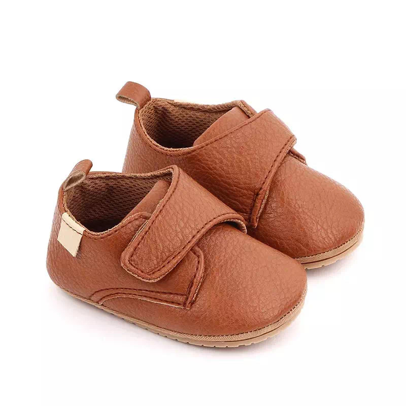 Chaussures bébés en cuir pour garcons