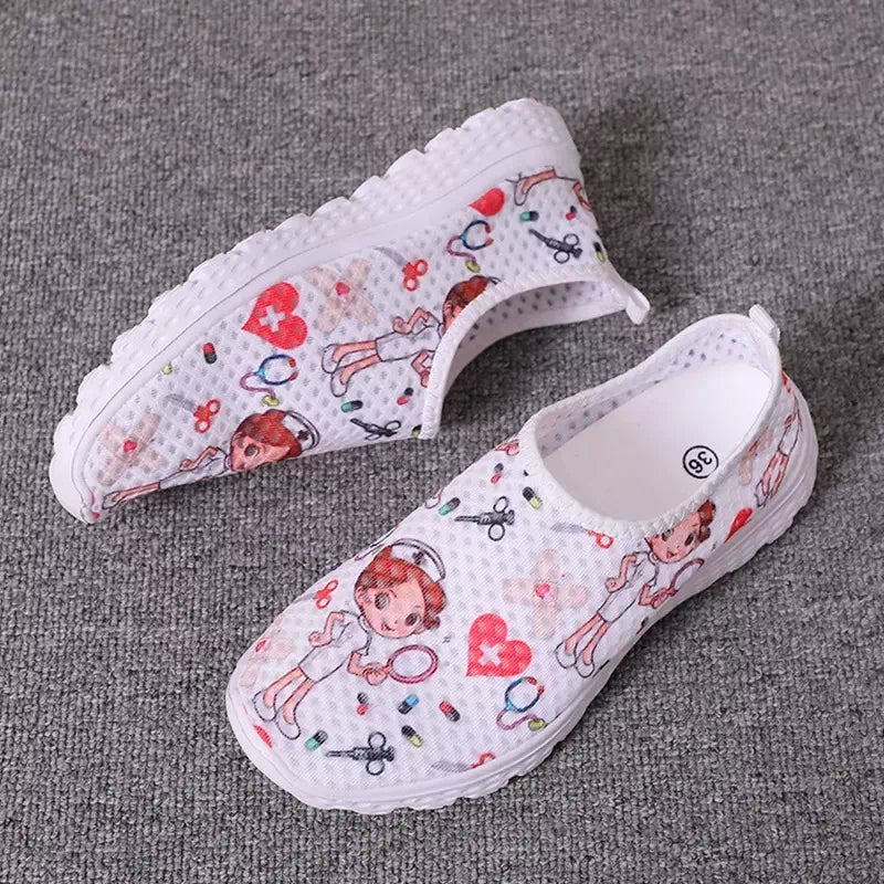 Chaussures confortables Respirantes à motifs  Podoways   