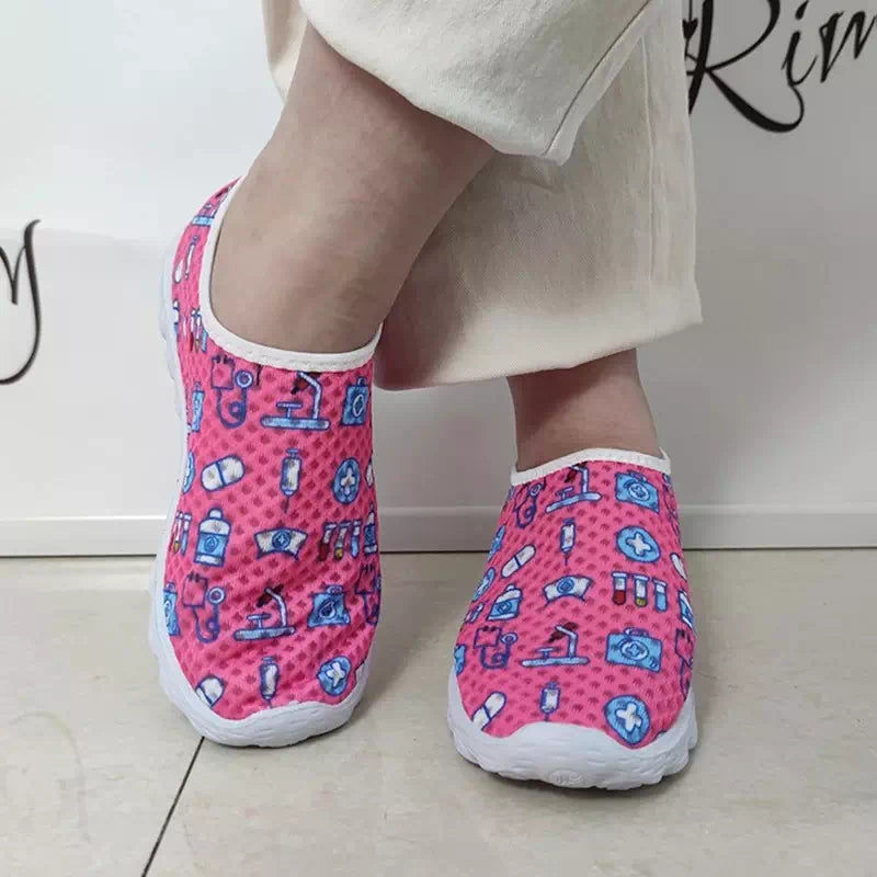 Chaussures confortables Respirantes à motifs  Podoways   