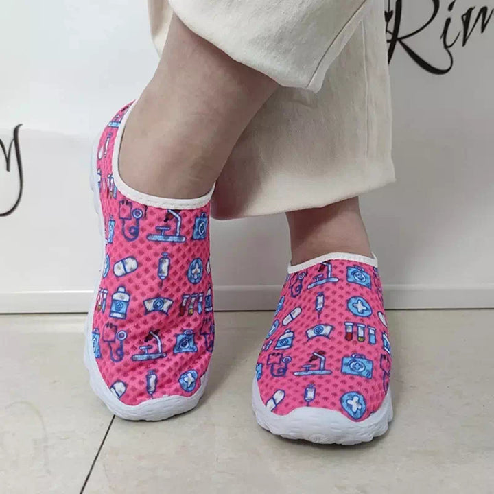 Chaussures confortables Respirantes à motifs  Podoways   