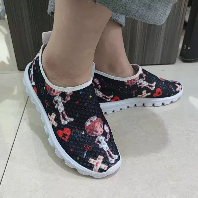 Chaussures confortables Respirantes à motifs  Podoways   
