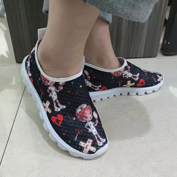 Chaussures confortables Respirantes à motifs  Podoways   