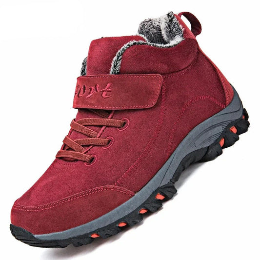 chaussures d'hiver pour femmes Chaussures Orthopédiques Podoways 36 Crimson 