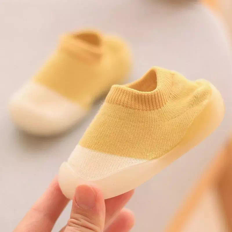 Chaussures de premiers pas pour bébé  Podoways 6 à 9 mois Yellow 