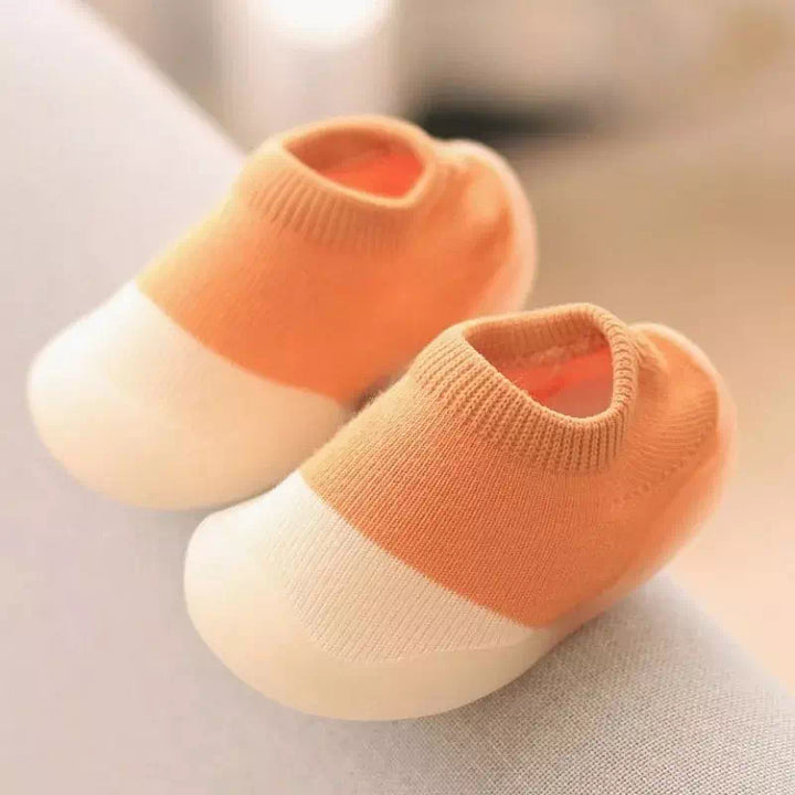 Chaussures de premiers pas pour bébé Podoways 6 à 9 mois Orange