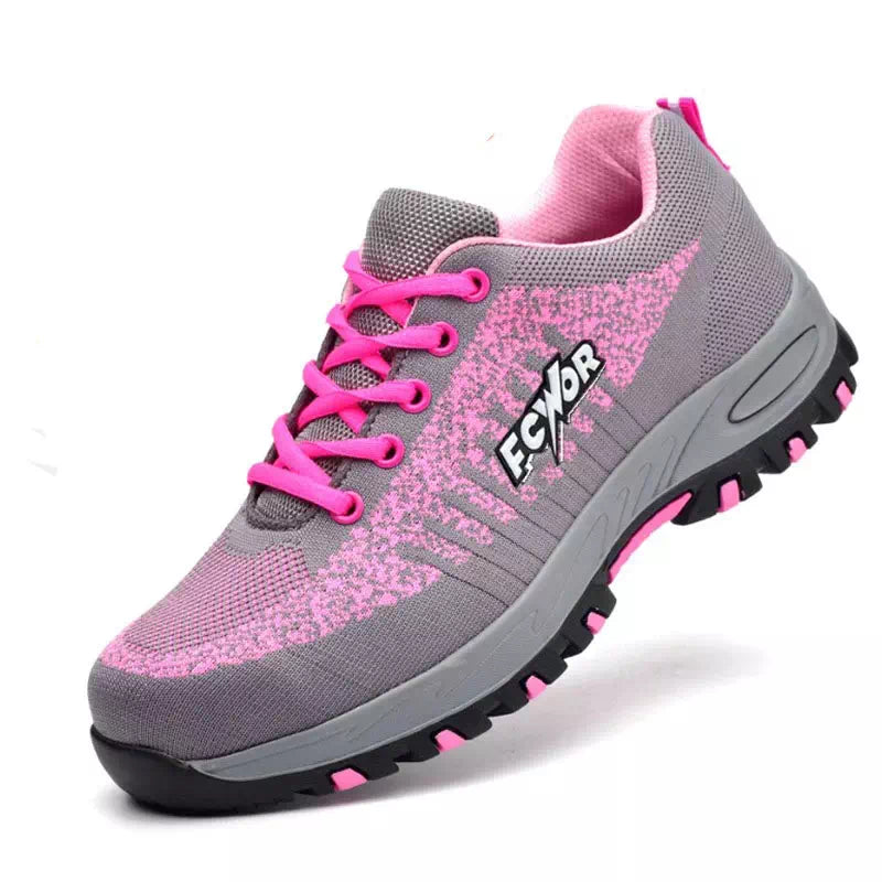 Chaussures de sécurité pour femmes légères Podoways 36 Silver