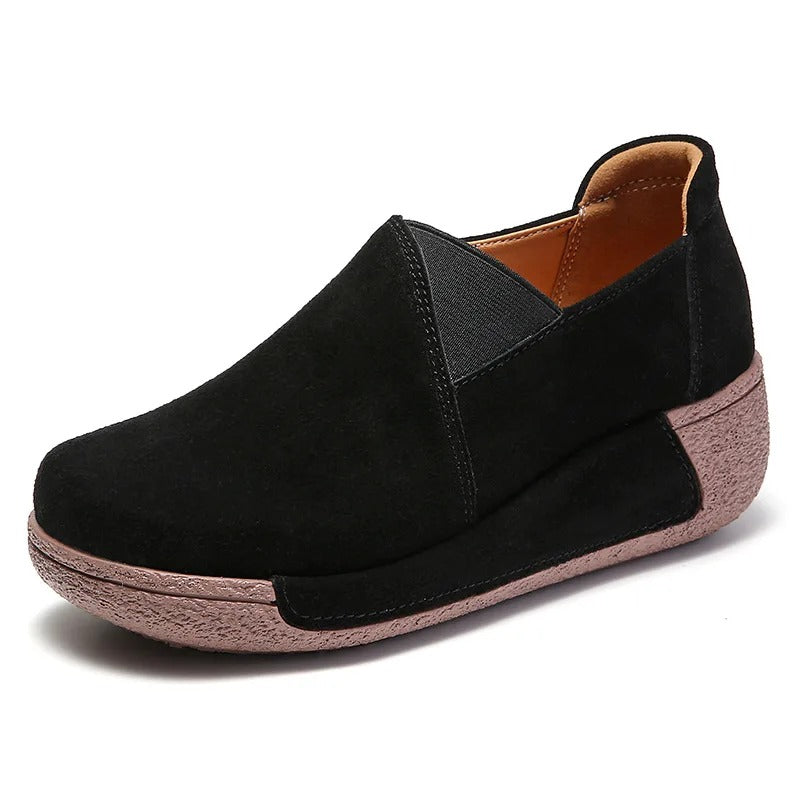 Chaussures à Enfiler Naturalizer En Cuir Bleu - Taille 8.5 M US Femme - Occasion Très Bon état