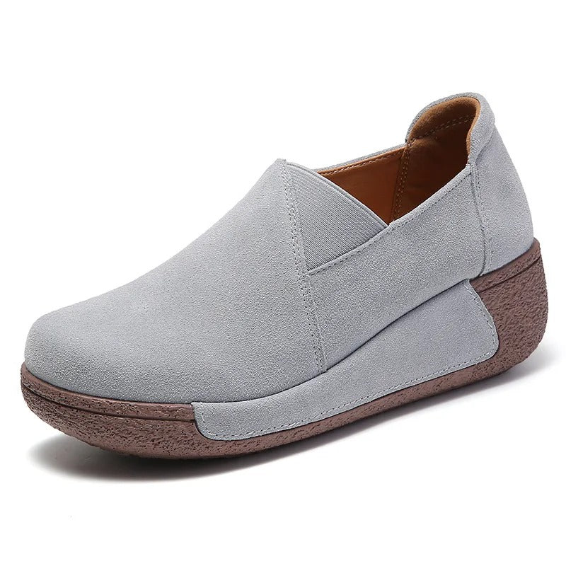 chaussures extra larges pieds sensibles femme  Podoways 36 Grey 