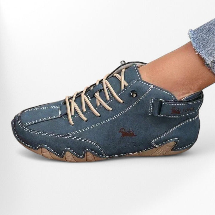 Mocassins larges et légers pour femmes Podoways 36 SteelBlue