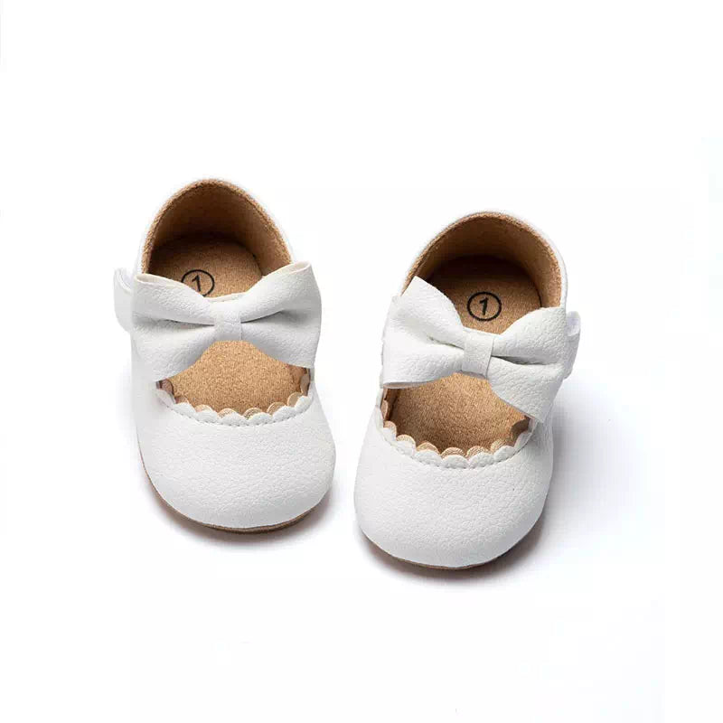 Chaussures pour bébés filles nœud papillon