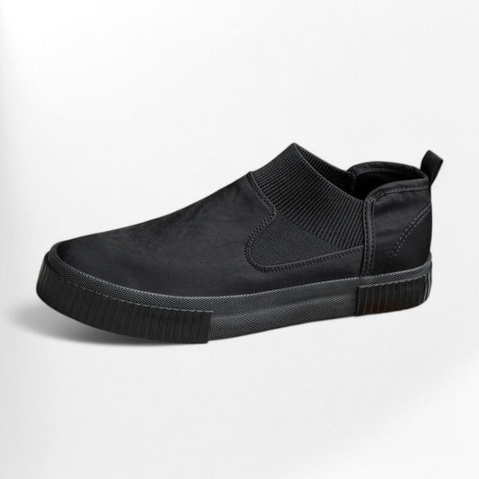 Mocassins Orthopédiques Matufit Pour Homme - Cuir Imperméable, Fermeture Zippée Latérale, Antidérapants
