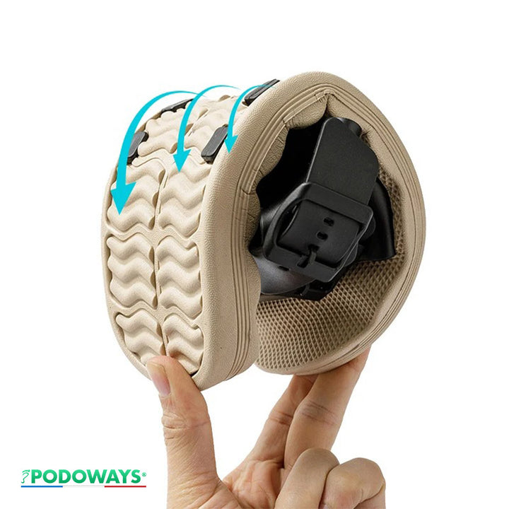 Claquettes orthopédiques Hommes Antidérapantes Chaussures Orthopédiques PODOWAYS   