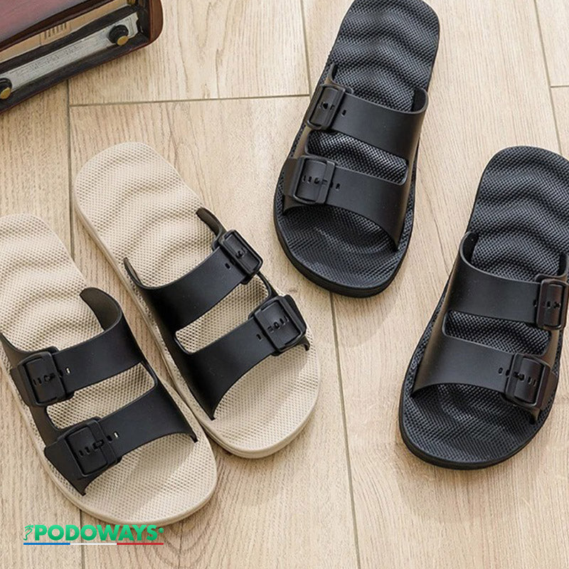 Claquettes orthopédiques Hommes Antidérapantes Chaussures Orthopédiques PODOWAYS   