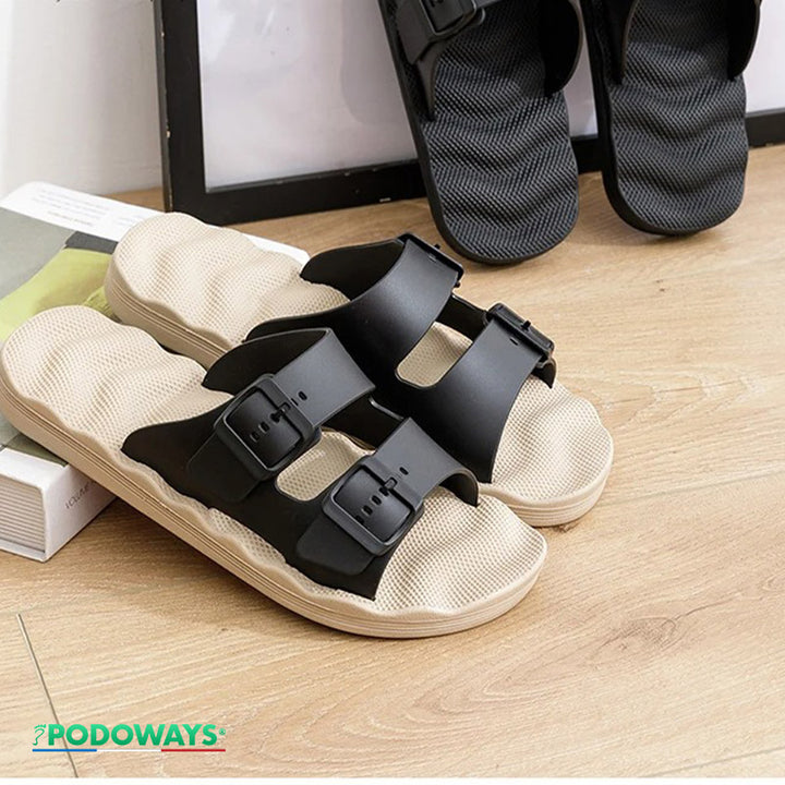Claquettes orthopédiques Hommes Antidérapantes Chaussures Orthopédiques PODOWAYS   
