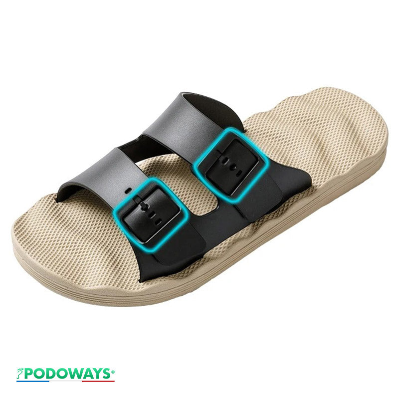 Claquettes orthopédiques Hommes Antidérapantes Chaussures Orthopédiques PODOWAYS   