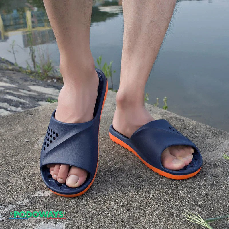Claquettes orthopédiques de massage – Soulagement Immédiat & Confort Absolu Chaussures Orthopédiques PODOWAYS