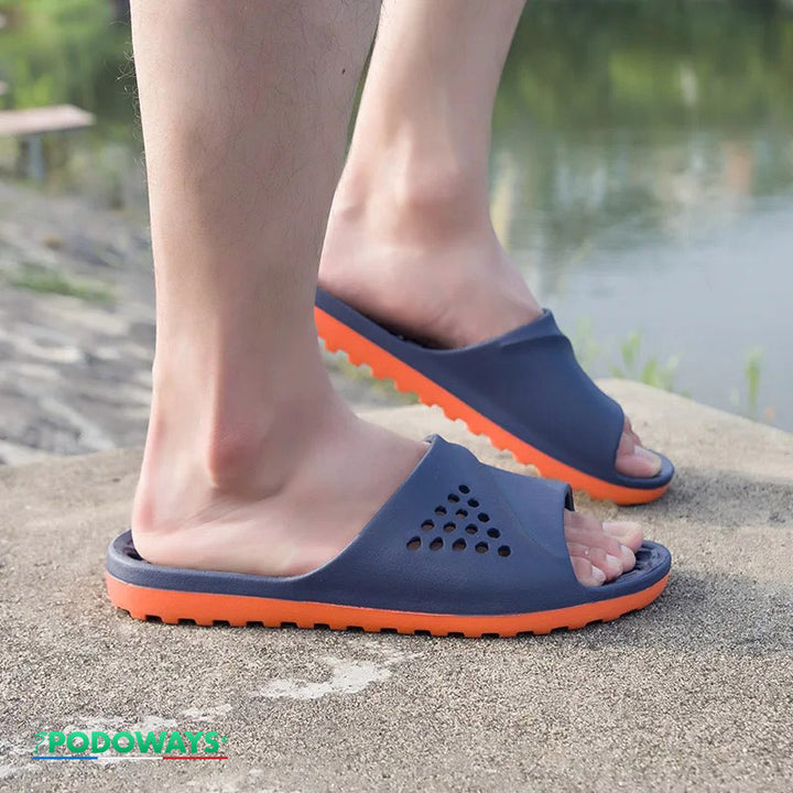 Claquettes orthopédiques de massage – Soulagement Immédiat & Confort Absolu Chaussures Orthopédiques PODOWAYS