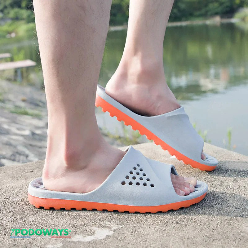 Claquettes orthopédiques de massage – Soulagement Immédiat & Confort Absolu Chaussures Orthopédiques PODOWAYS