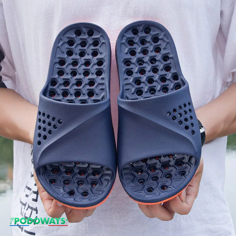 Claquettes orthopédiques de massage – Soulagement Immédiat & Confort Absolu Chaussures Orthopédiques PODOWAYS